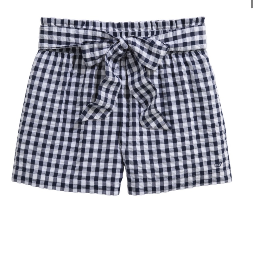 Women's Gingham Checkered Shorts